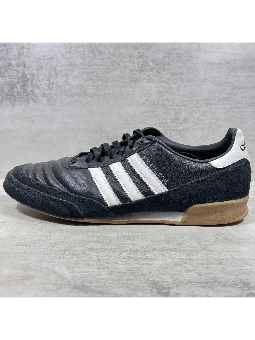 Adidas Mundial Goal Indoor Soccer Shoes - Men's Size 13 - Black